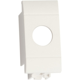 Adapter one hole FTE for Sat sockets for Bticino LivingLight series white