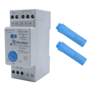 Finder Level Control Relay with two Unipolar Probes 24VAC 720180240000PQA