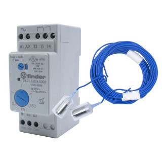 Finder Level Control Relay with Probe Cable 6 meters 24V AC 720180240000POA
