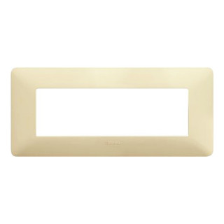 Plaque Bticino Matix 6 modules couleur corde AM4806BCD