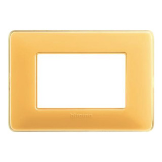 Placca Bticino Matix 3 Moduli AMbra AM4803CAB