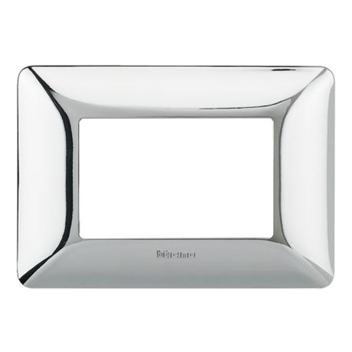 Bticino Matix cover 3 modules polished chrome AM4803GRC