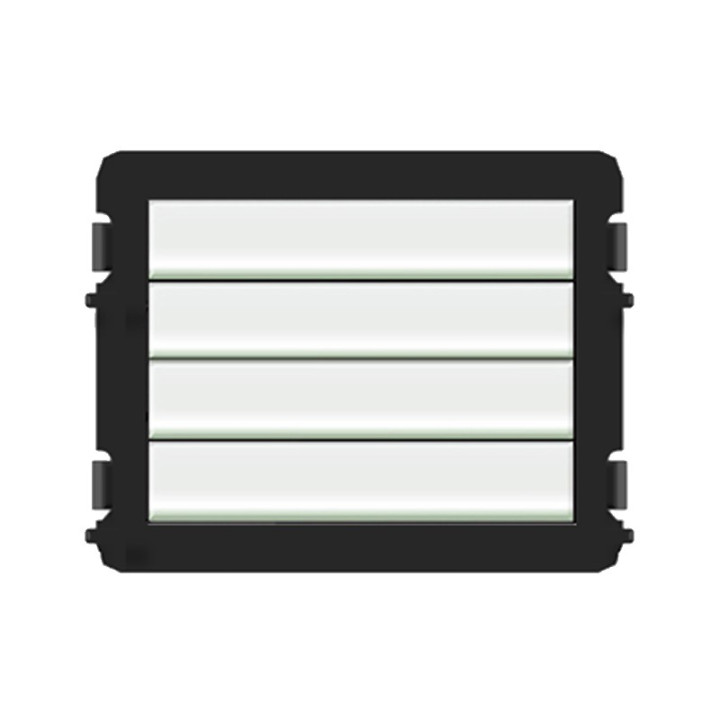 Modulo 4 Pulsanti ABB Rettangolari WLM214X