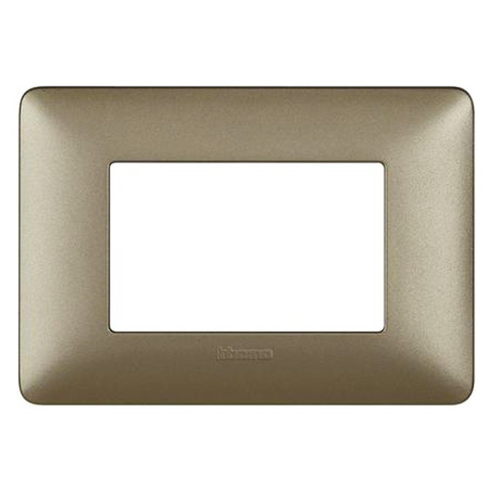 Bticino Matix cover 3 titanium modules AM4803MTA