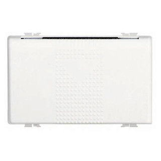 Bolsillo de láminas de plástico Bticino Matix 3 módulos Blanco AM5765