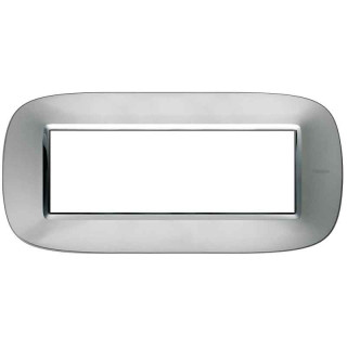 BTICINO AXOLUTE PLATE 6 MODULES HB4806XC