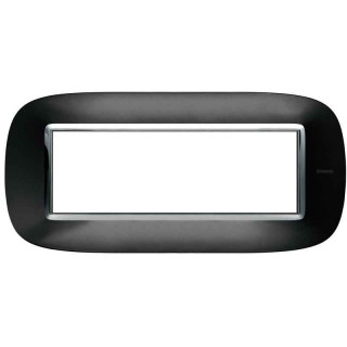 Bticino Axolute Placca 6 Moduli Antracite HB4806XS