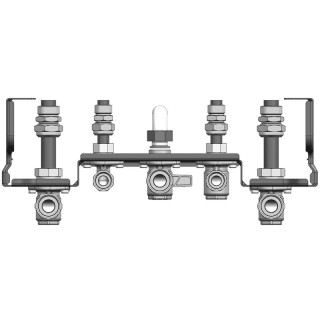 Piastra di collegamento idraulico Bosch per Caldaie ACS/AFS 7736901507