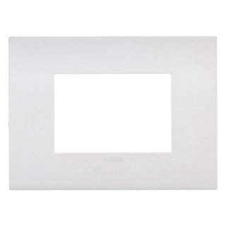 Plate Vimar FIT 3 Modules Polar Matt 19953.26