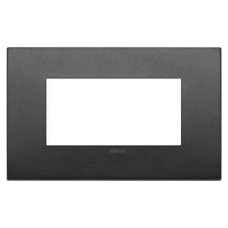 Platte Vimar FIT 4 Module Graphit Matt 19954.01