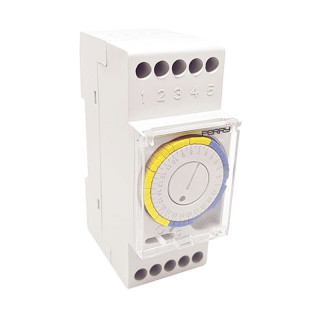 Perry time switch 2 modules with cable gears 1IO0022