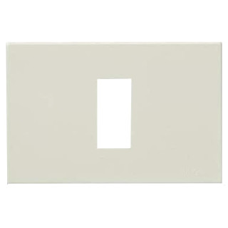 Vimar plate series 8000 1 Module Ivory for rectangular boxes 08635.A