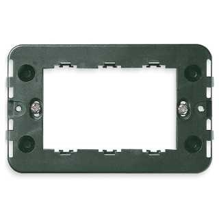 Vimar Rahmen Serie 8000 3-Loch für rechteckige Kästen mit Schraube 08531.S