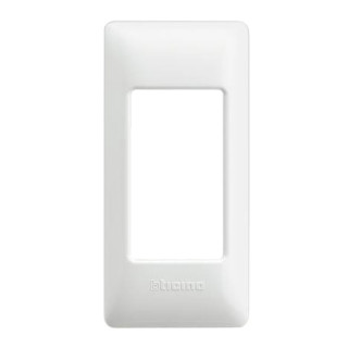 Placa Bticino Matix 1 Módulo Blanco AM4811/1BN