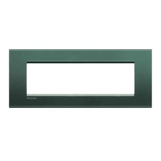 Bticino Livinglight plate 7 square modules park LNA4807PK