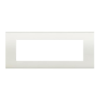 Bticino Livinglight plate 7 square modules white LNA4807BI