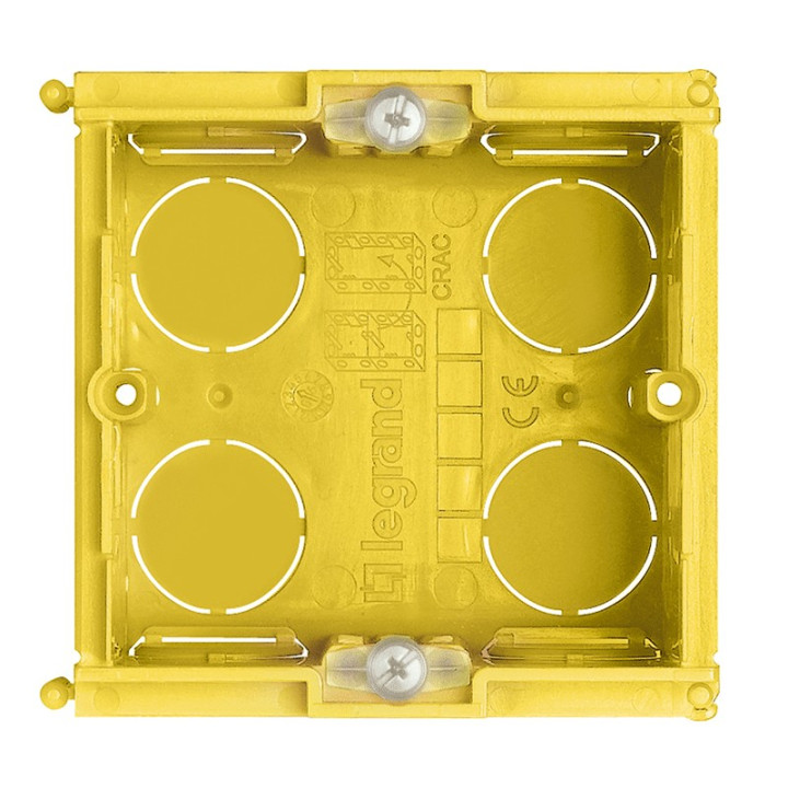 Bticino boîte à encastrer 2 modules 502E