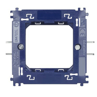 Bticino Livinglight Frame 2 modules with staples LN4702G