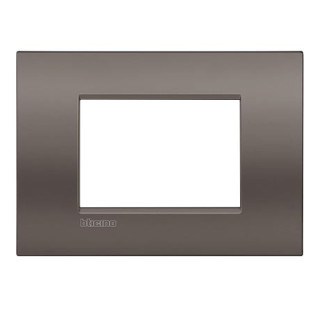 Plate Bticino LivingLight AIR Clay 3 places LNC4803CY