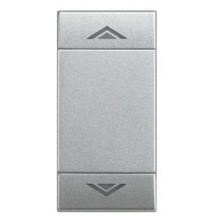 Couvercle pour bouton Bticino Livinglight avec sérigraphie haut-bas, 1mod NT4911AHN