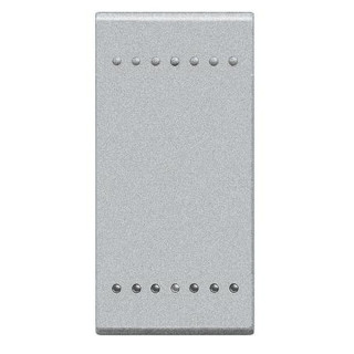 Bticino cubierta del interruptor neutro de la luz viva 1 módulo gris NT4915N