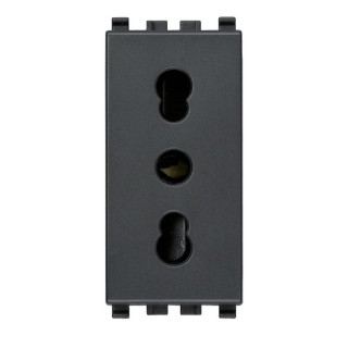 Vimar Eikon two-pin socket 20203