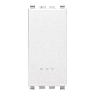 Vimar Eikon switch white 1P 16A illuminable 20001.B