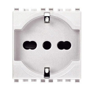Vimar Eikon universal schuko outlet blanco 2+E 10/16A 20210.