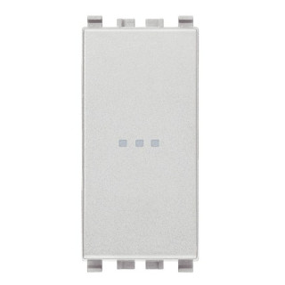 Vimar Eikon Schalter axial next 1P 16A beleuchtbar 20101.N