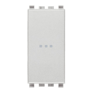 Pulsador Vimar Eikon Next axial 1P NO 10A iluminable 20108.N