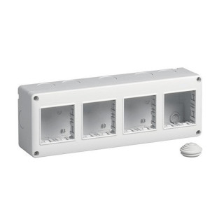 Contenitore Vimar Plana Eikon Arke da parete IP40 8 moduli 2+2+2+2 14814