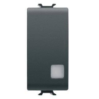 GEWISS CHORUS DEVIATORE ILLUMINABILE NERO GW12053