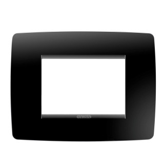 Gewiss Chorus plate ONE 3P black toner GW16103TN