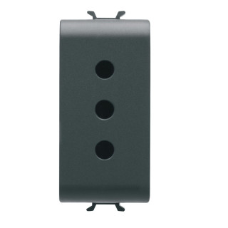 Gewiss Chorus Socket 10a small anthracite GW12201