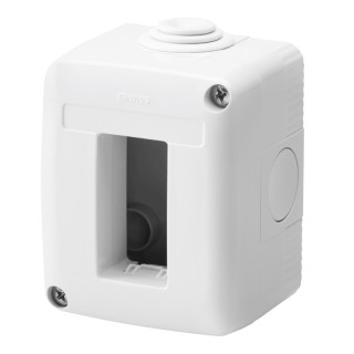 GEWISS EQUIPMENT BOX FOR SYSTEM HORIZONTAL PROTECTED 1 PLACE IP40