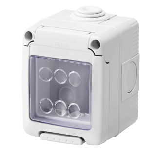 Gewiss Housing for System horizontal devices watertight 2 places IP55