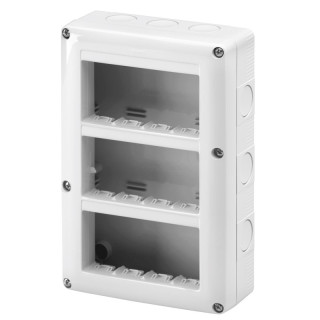 Contenitore Gewiss da parete 12 posti per serie system GW27024