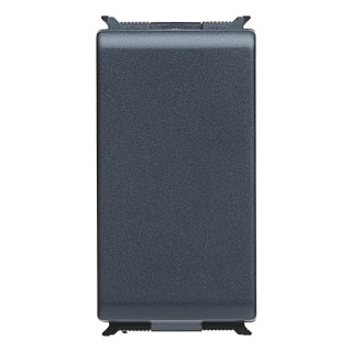 Copriforo Gewiss Playbus 1 modulo Nero GW30901