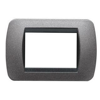 Bticino Living International Placca 3 Moduli L4803GF