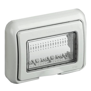 Bticino Idrobox Placca IP55 3 Moduli 25603