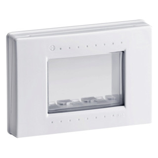 BOCCHIOTTI PLACCA STAGNA 3 MODULI IP55 02769