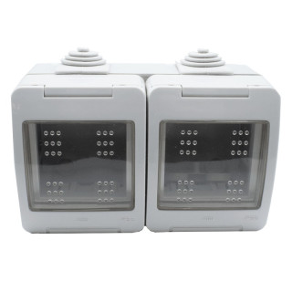 Boîtier ABB IP55 4 Places 4 modules 2CSK2455CH