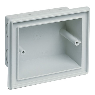 Caja de empotrar Vimar para tapas exteriores IP55 gris 13731.S