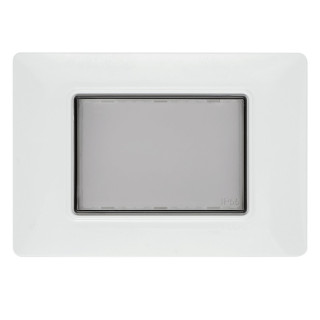 Plaque étanche Vimar IP55 3 modules gris 14943
