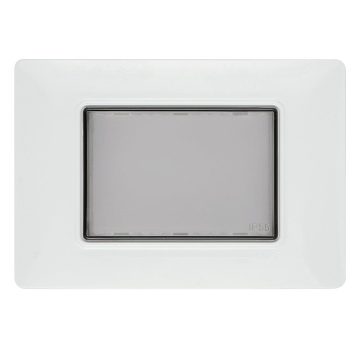 VIMAR CALOTTA IP55 3 MODULI GRIGIO 14943