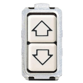Double bouton Bticino Magic avec flèches 10A 5055/1