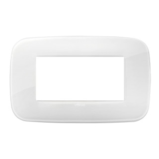 Platte Vimar Arke Runde 4 Module Reflex Eis 19684.66