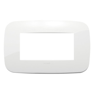 Vimar Arke Plaque Round 4 modules blanc 19684.84