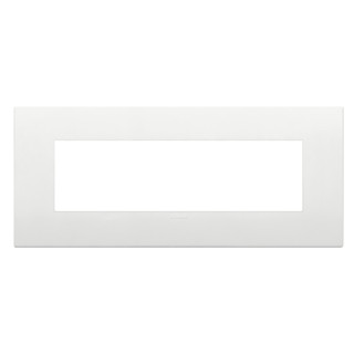 Vimar Arke Classic placa 7 módulos blanco 19657.74