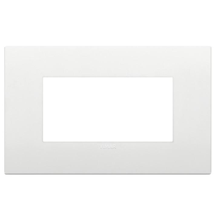 Vimar Arke Classic placa 4 módulos blanco 19654.74